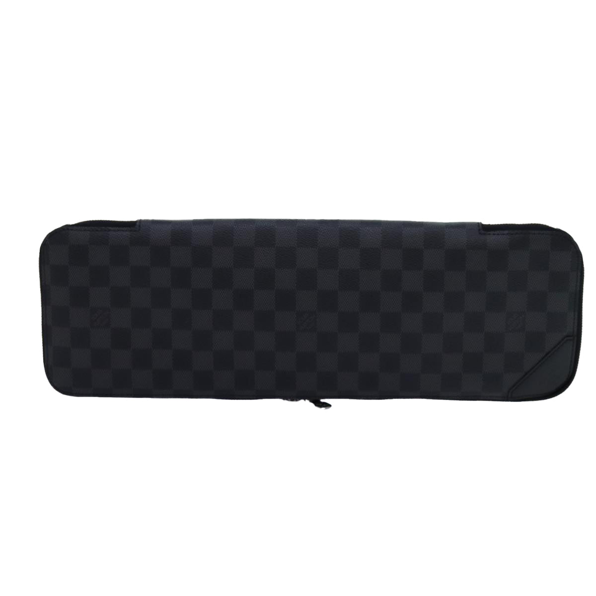 LOUIS VUITTON Damier Graphite Etui 5 Cravat Necktie Case N41136 LV 72349