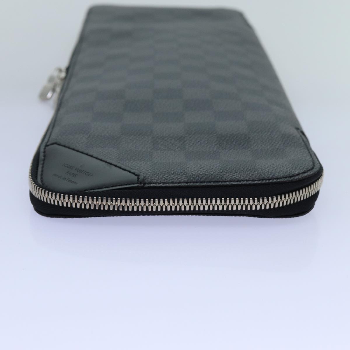 LOUIS VUITTON Damier Graphite Etui 5 Cravat Necktie Case N41136 LV 72349