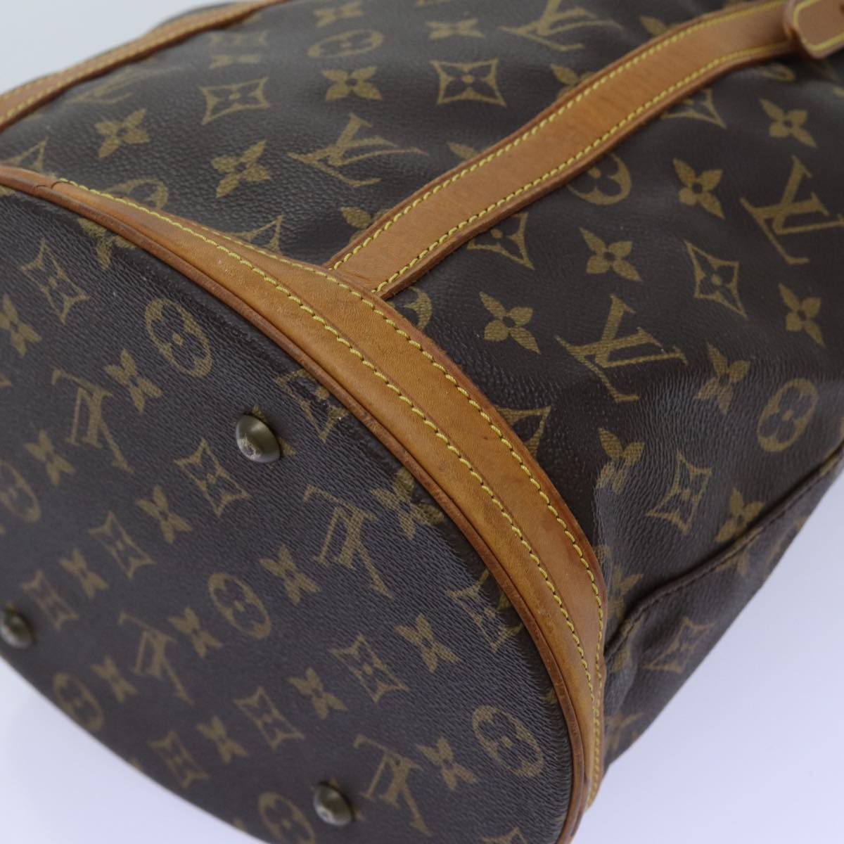 LOUIS VUITTON Monogram Bucket GM Shoulder Bag M42236 LV 72362