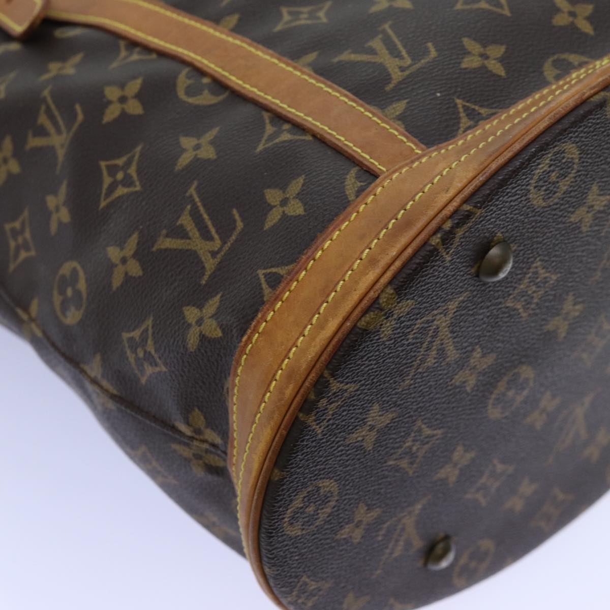 LOUIS VUITTON Monogram Bucket GM Shoulder Bag M42236 LV 72362