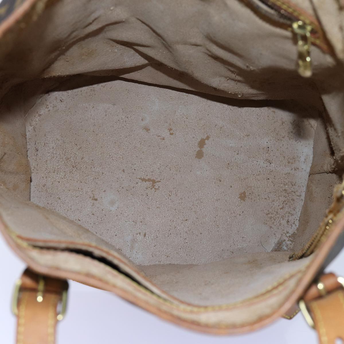 LOUIS VUITTON Monogram Bucket GM Shoulder Bag M42236 LV 72362