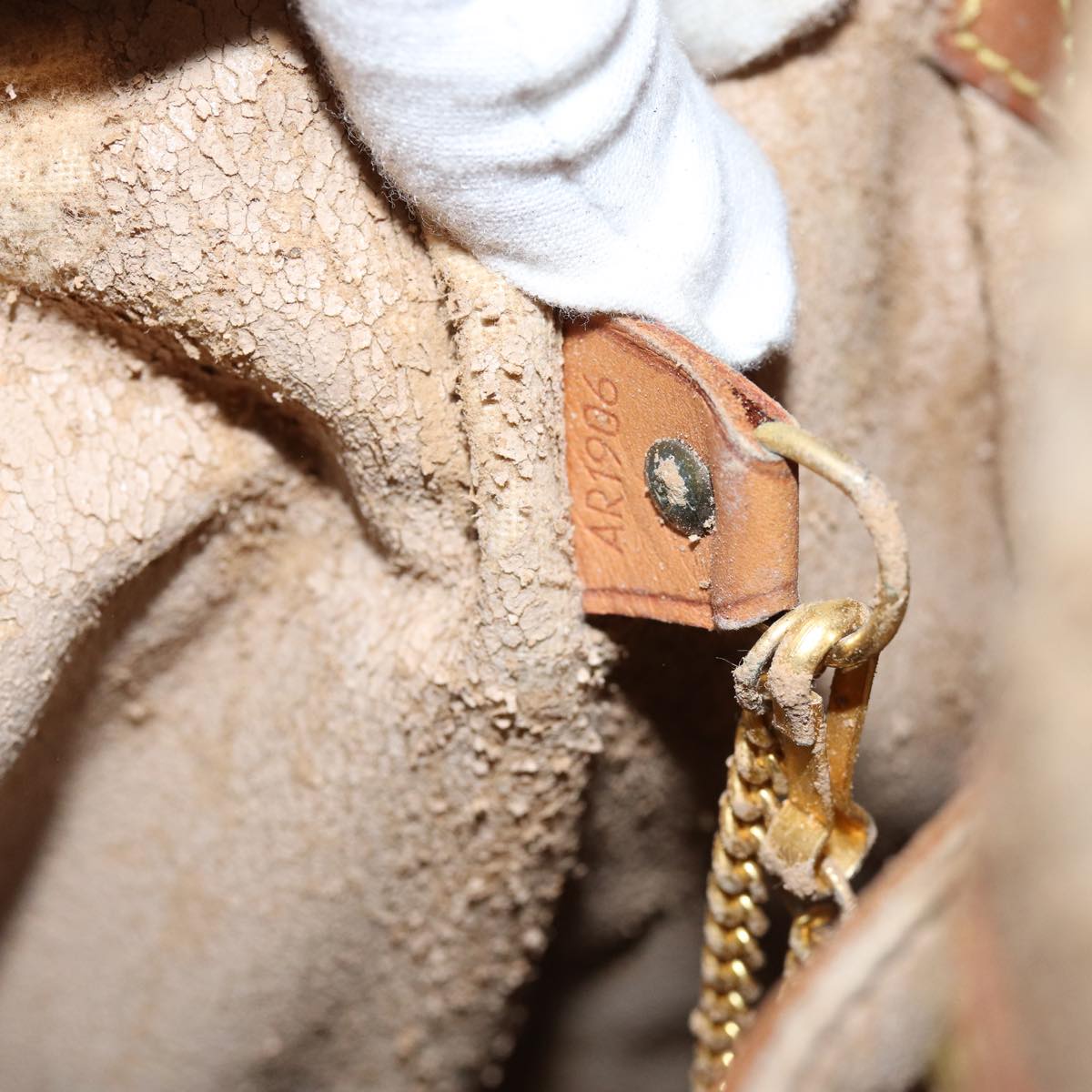 LOUIS VUITTON Monogram Bucket GM Shoulder Bag M42236 LV 72362