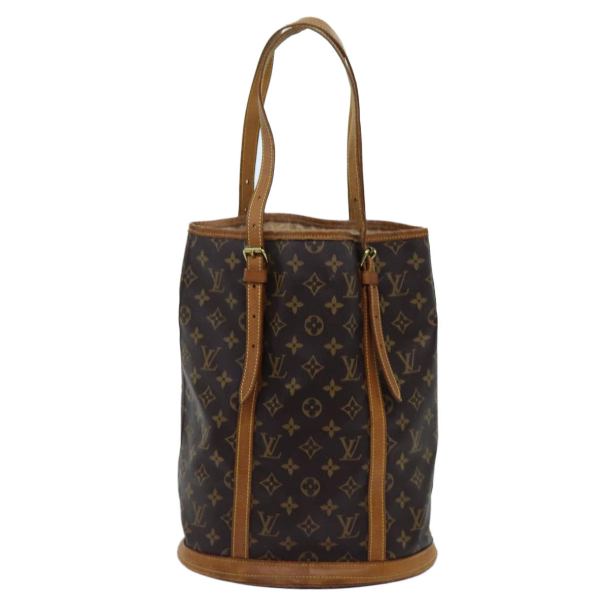 LOUIS VUITTON Monogram Bucket GM Shoulder Bag M42236 LV 72362