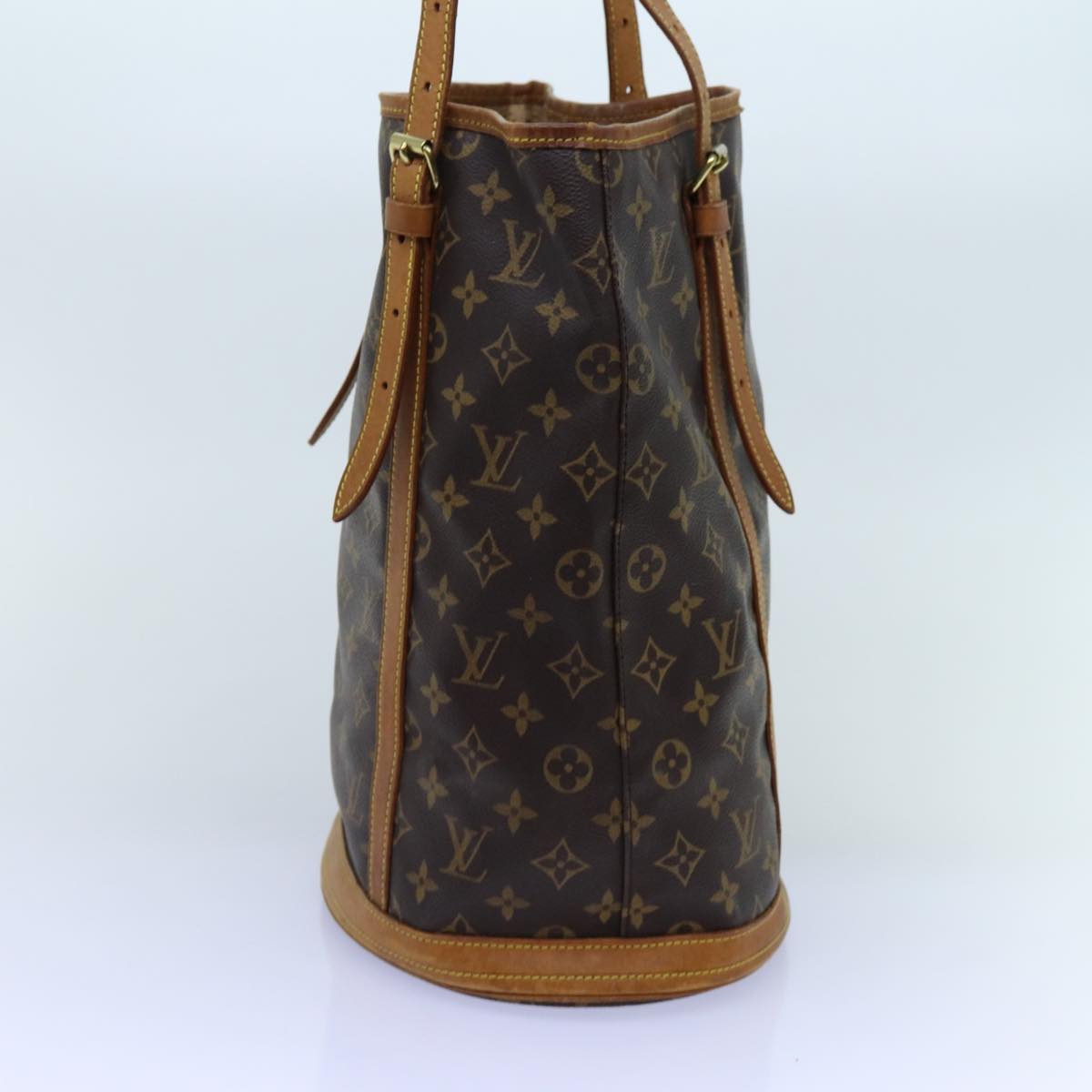 LOUIS VUITTON Monogram Bucket GM Shoulder Bag M42236 LV 72362