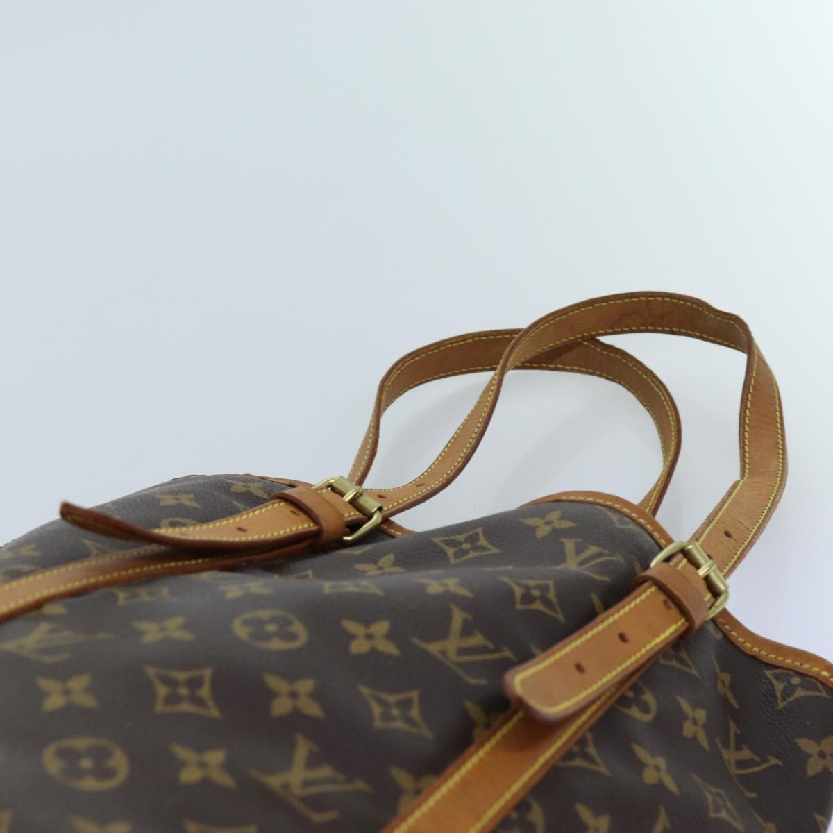 LOUIS VUITTON Monogram Bucket GM Shoulder Bag M42236 LV 72362
