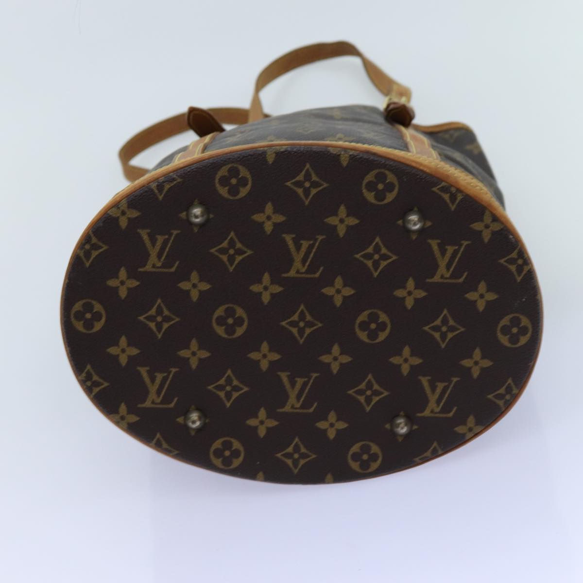 LOUIS VUITTON Monogram Bucket GM Shoulder Bag M42236 LV 72362