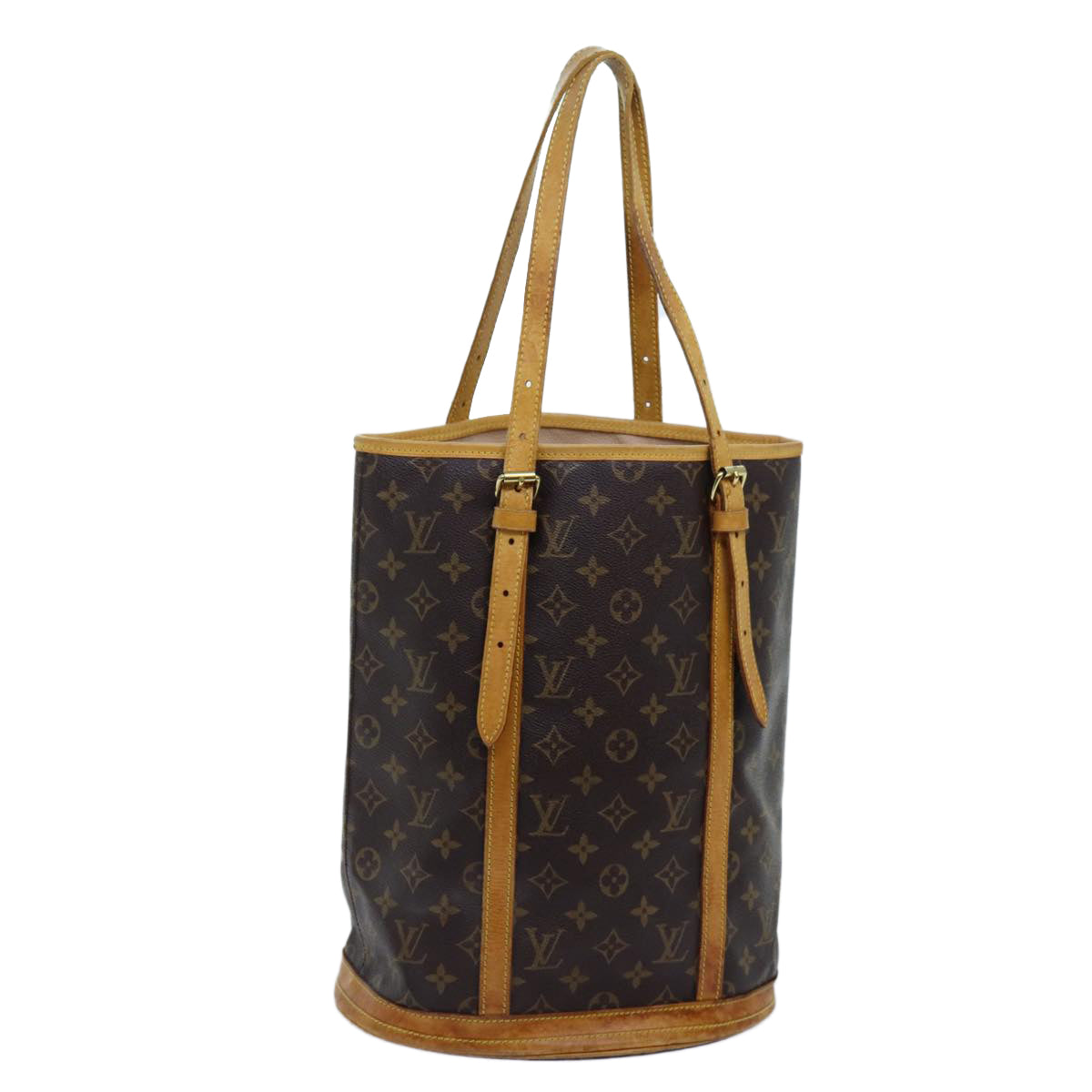 LOUIS VUITTON Monogram Bucket GM Shoulder Bag M42236 LV 72364