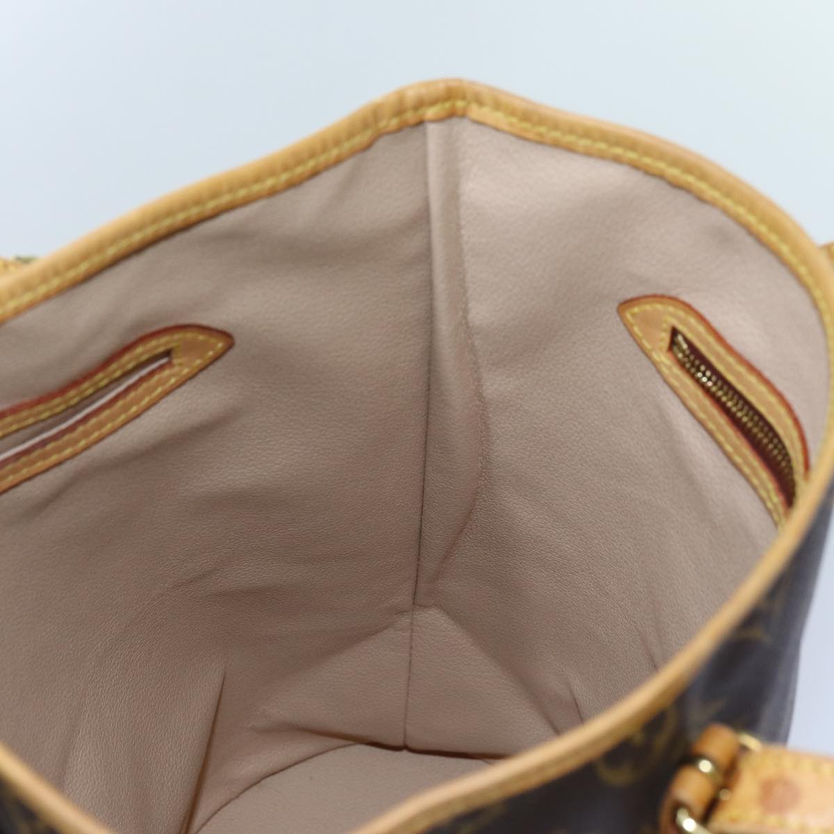 LOUIS VUITTON Monogram Bucket GM Shoulder Bag M42236 LV 72364