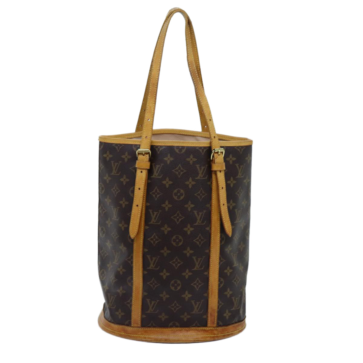 LOUIS VUITTON Monogram Bucket GM Shoulder Bag M42236 LV 72364