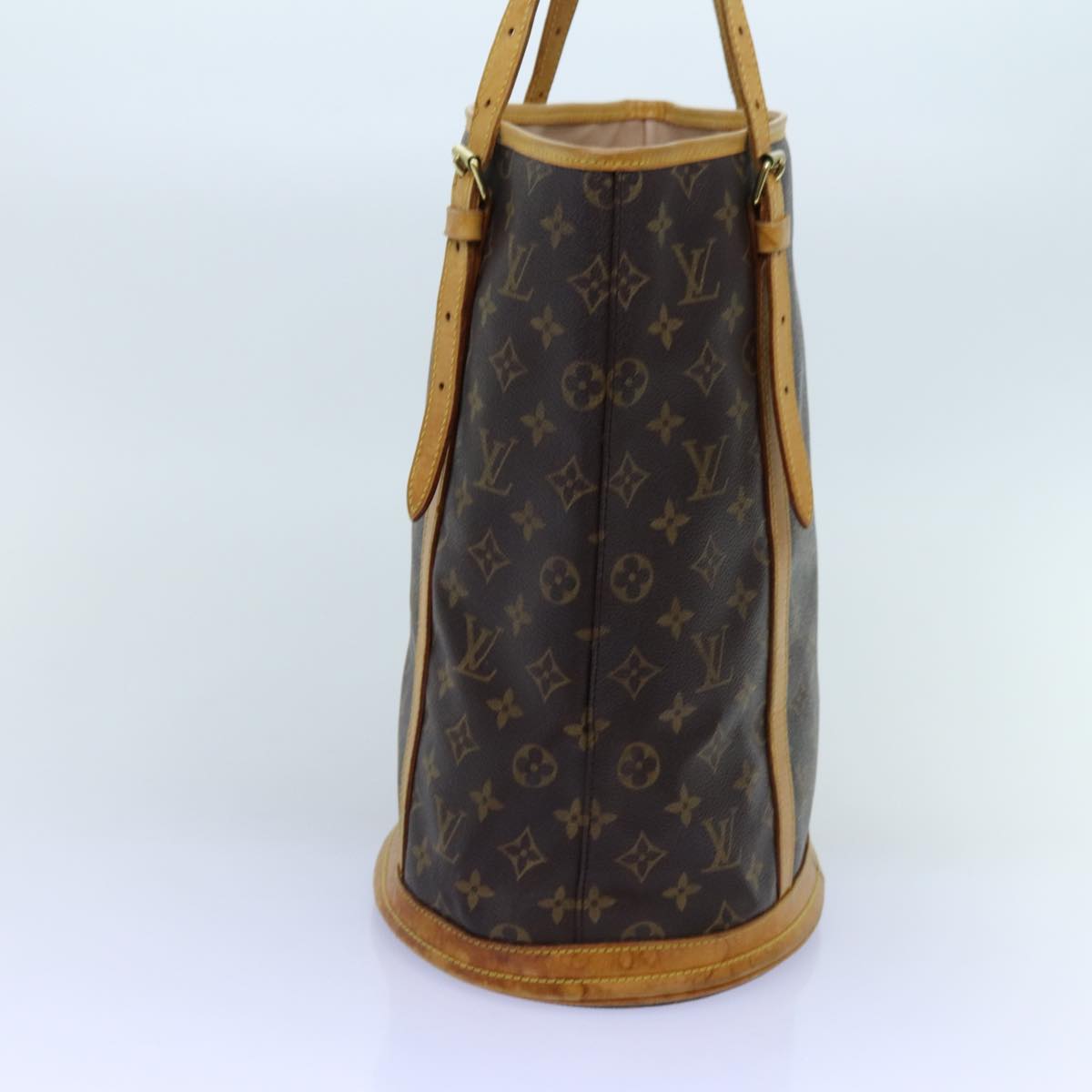 LOUIS VUITTON Monogram Bucket GM Shoulder Bag M42236 LV 72364