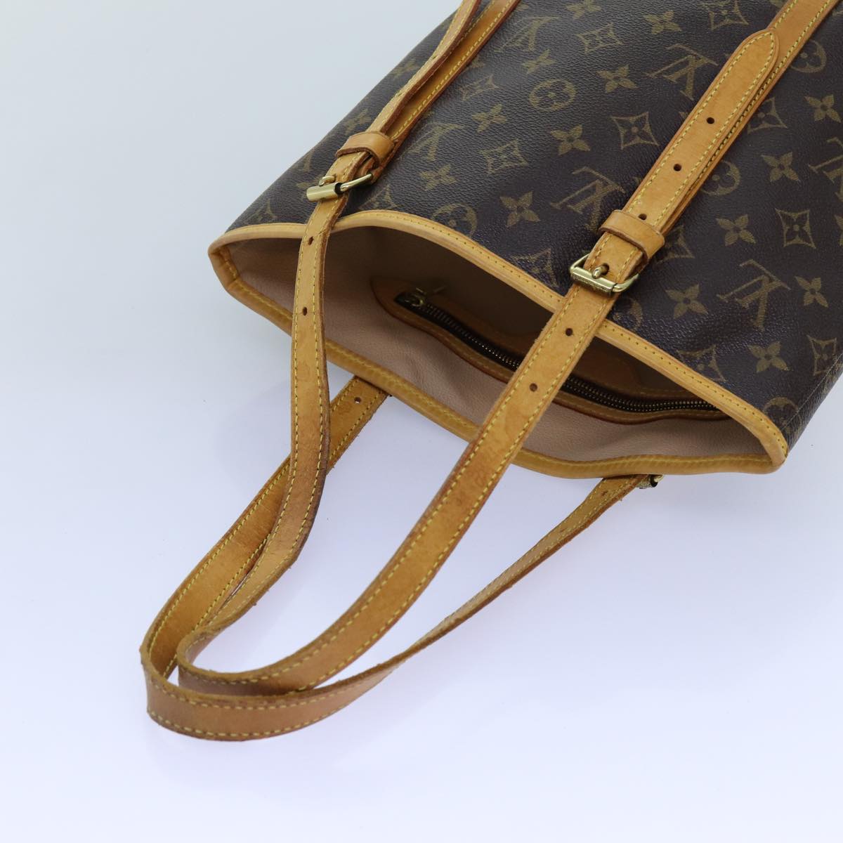 LOUIS VUITTON Monogram Bucket GM Shoulder Bag M42236 LV 72364
