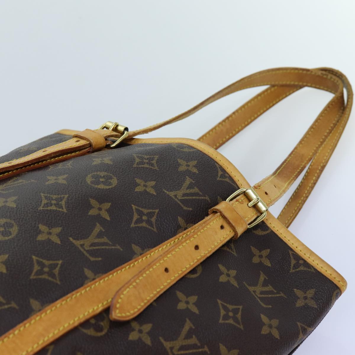 LOUIS VUITTON Monogram Bucket GM Shoulder Bag M42236 LV 72364
