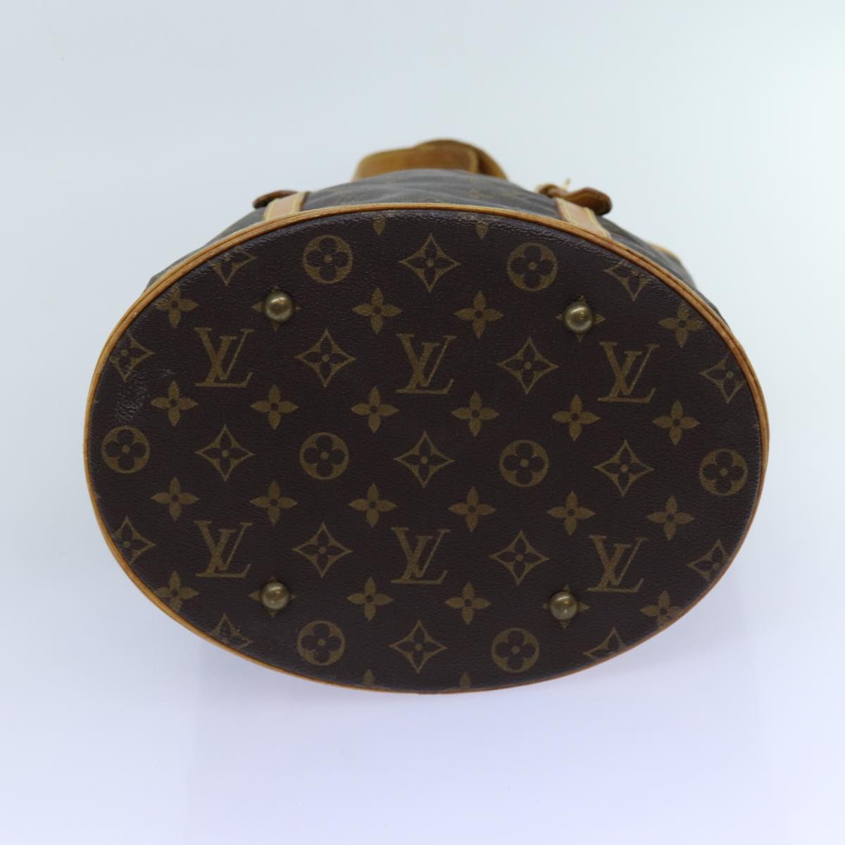 LOUIS VUITTON Monogram Bucket GM Shoulder Bag M42236 LV 72364