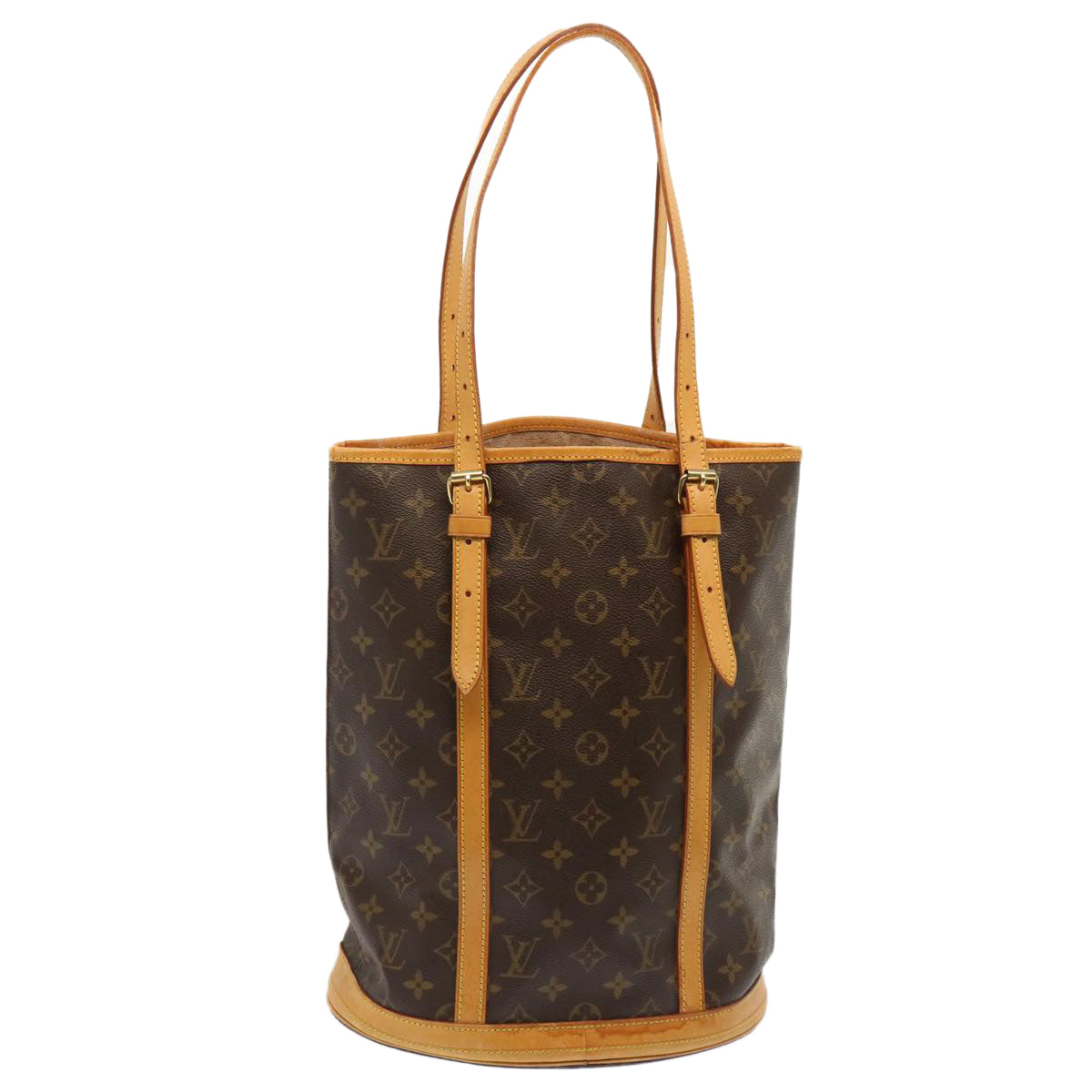 LOUIS VUITTON Monogram Bucket GM Shoulder Bag M42236 LV 72365