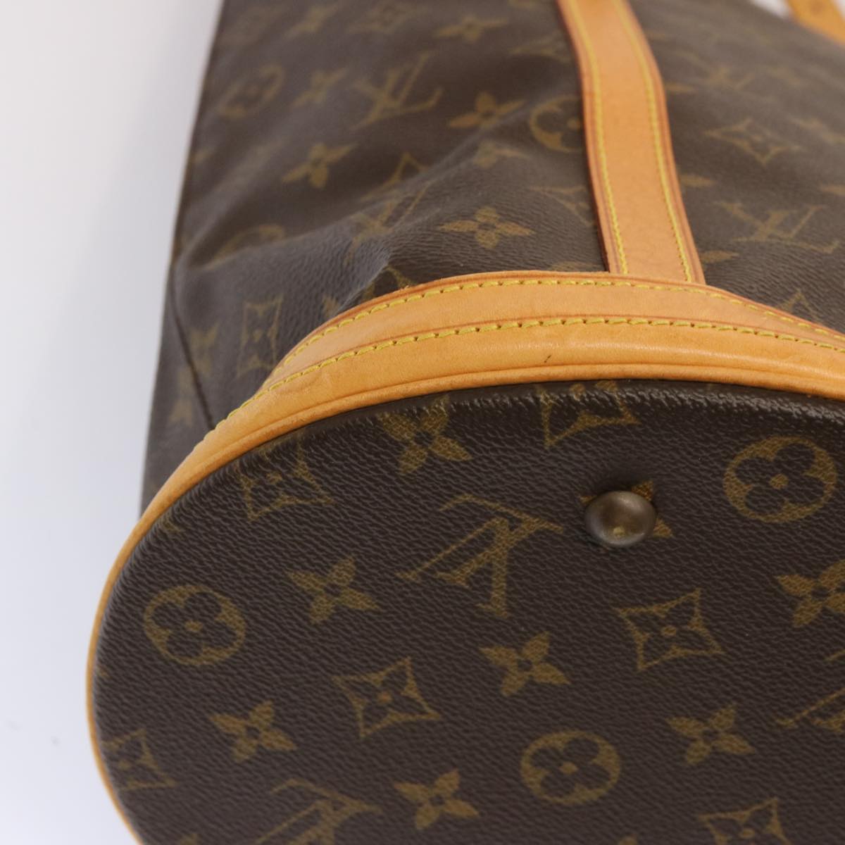LOUIS VUITTON Monogram Bucket GM Shoulder Bag M42236 LV 72365