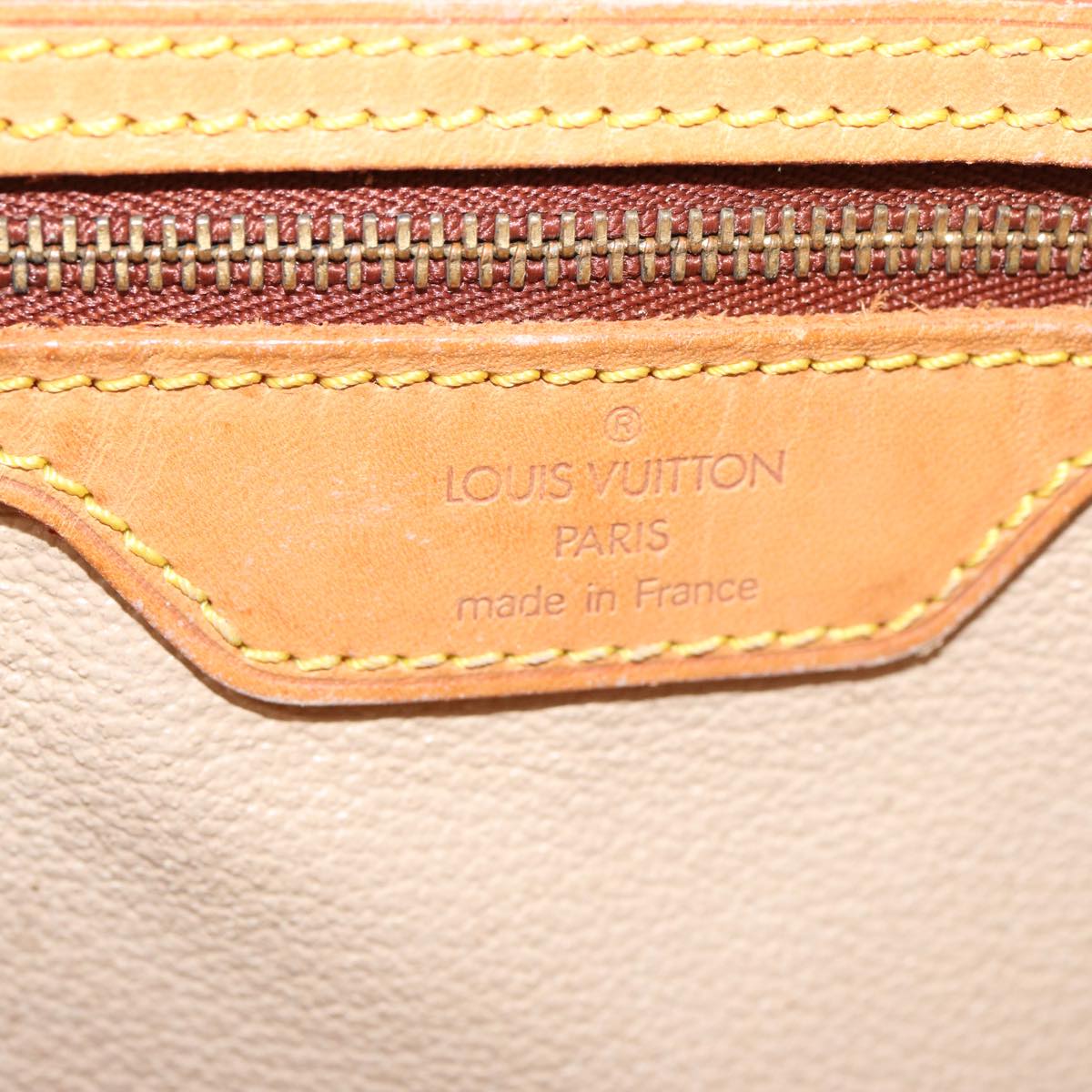 LOUIS VUITTON Monogram Bucket GM Shoulder Bag M42236 LV 72365