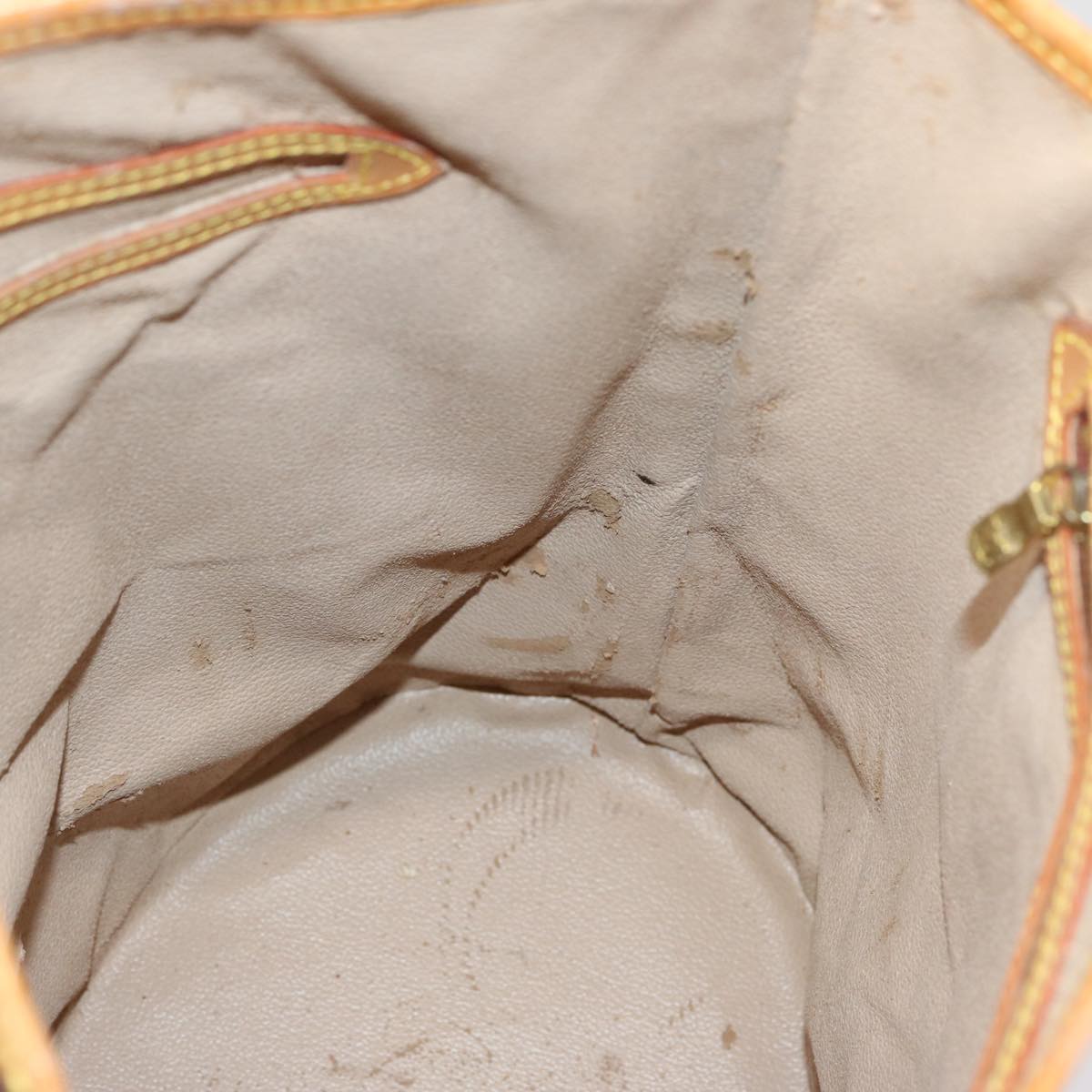 LOUIS VUITTON Monogram Bucket GM Shoulder Bag M42236 LV 72365