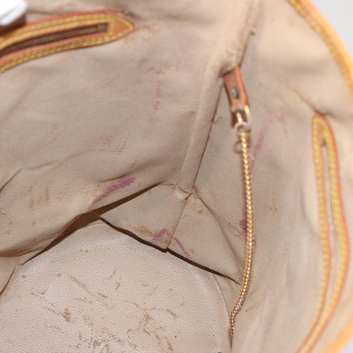 LOUIS VUITTON Monogram Bucket GM Shoulder Bag M42236 LV 72365