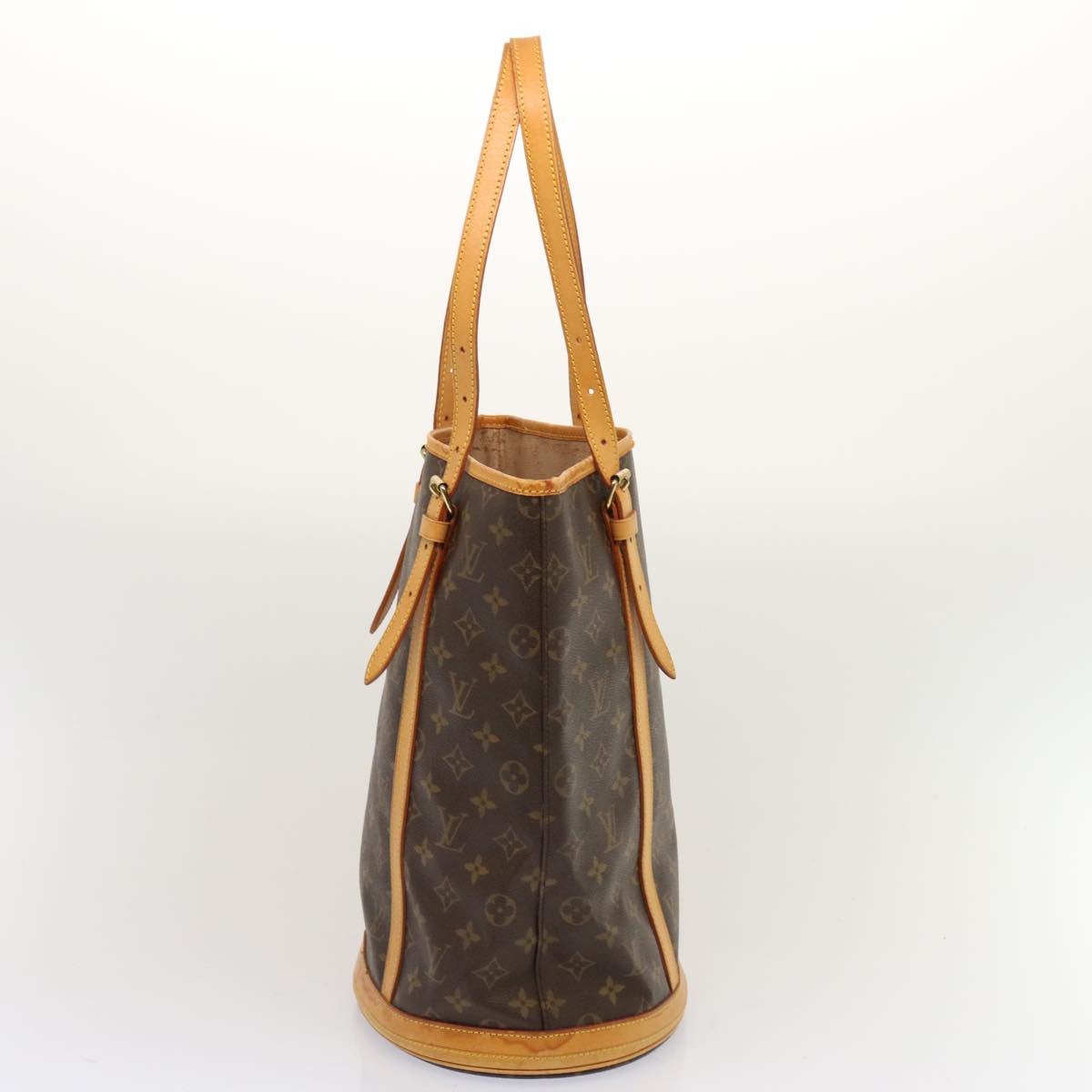 LOUIS VUITTON Monogram Bucket GM Shoulder Bag M42236 LV 72365