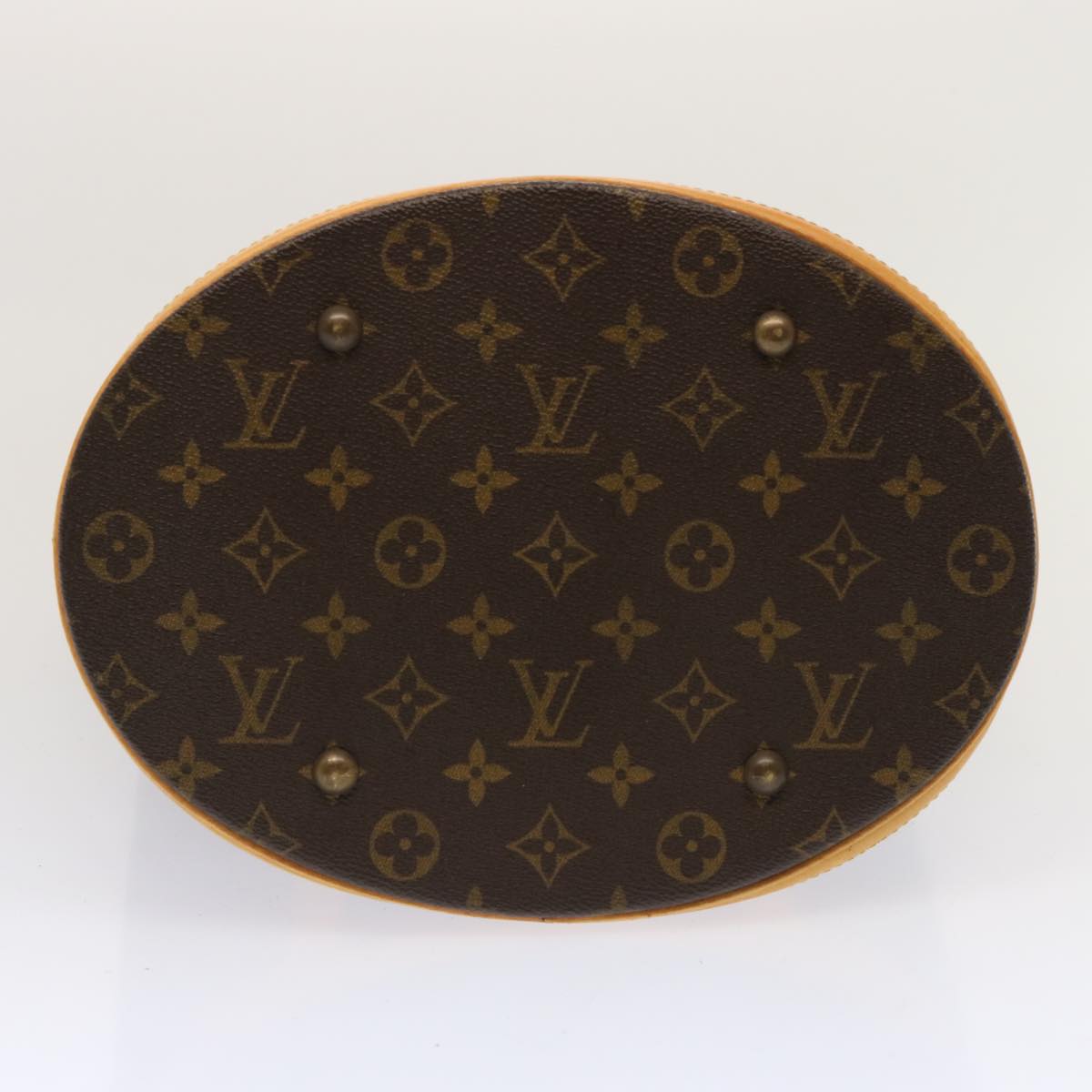 LOUIS VUITTON Monogram Bucket GM Shoulder Bag M42236 LV 72365