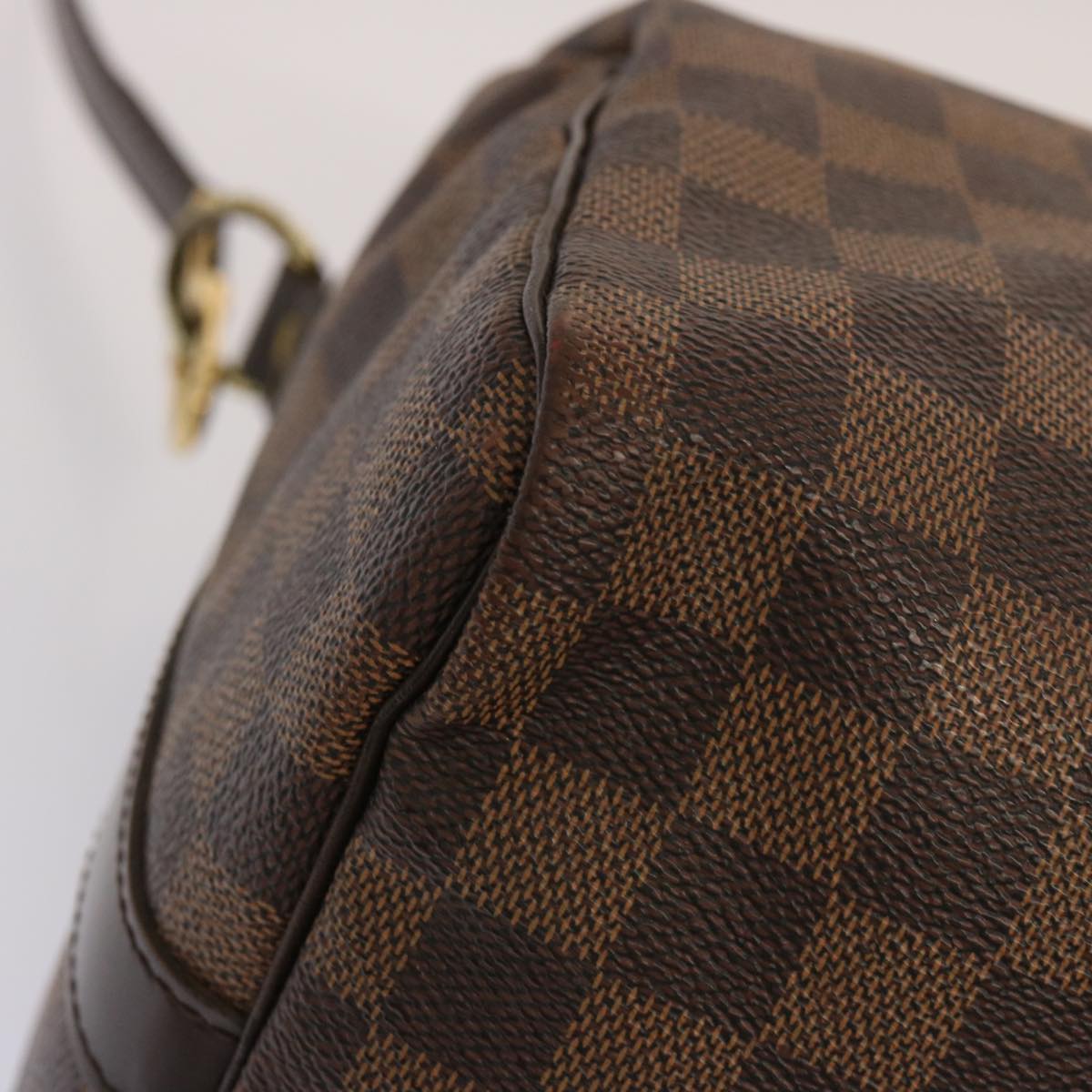 LOUIS VUITTON Damier Ebene Speedy Bandouliere 30 Hand Bag N41367 LV 72377