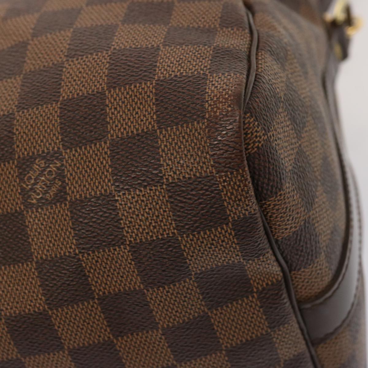 LOUIS VUITTON Damier Ebene Speedy Bandouliere 30 Hand Bag N41367 LV 72377
