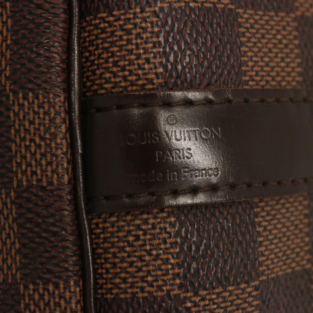 LOUIS VUITTON Damier Ebene Speedy Bandouliere 30 Hand Bag N41367 LV 72377