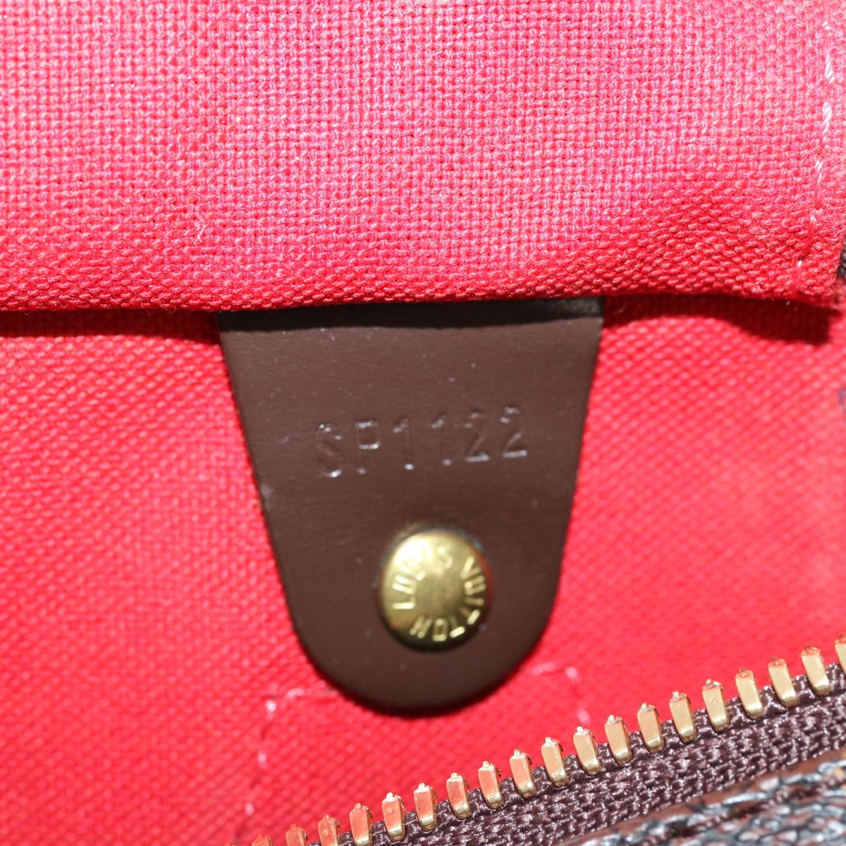LOUIS VUITTON Damier Ebene Speedy Bandouliere 30 Hand Bag N41367 LV 72377