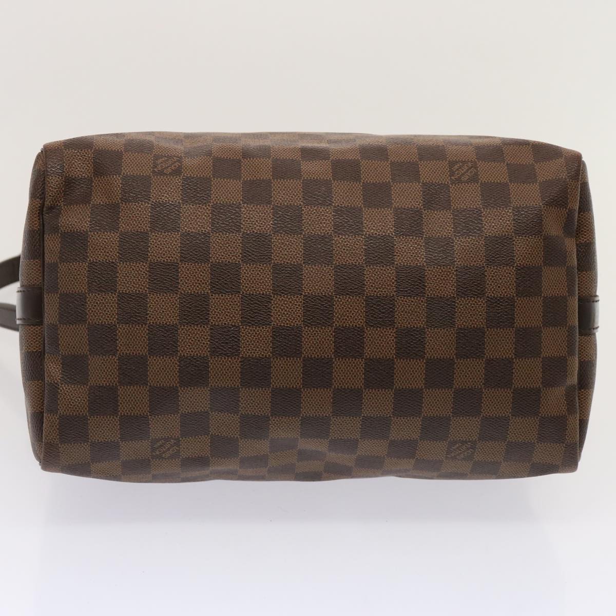 LOUIS VUITTON Damier Ebene Speedy Bandouliere 30 Hand Bag N41367 LV 72377