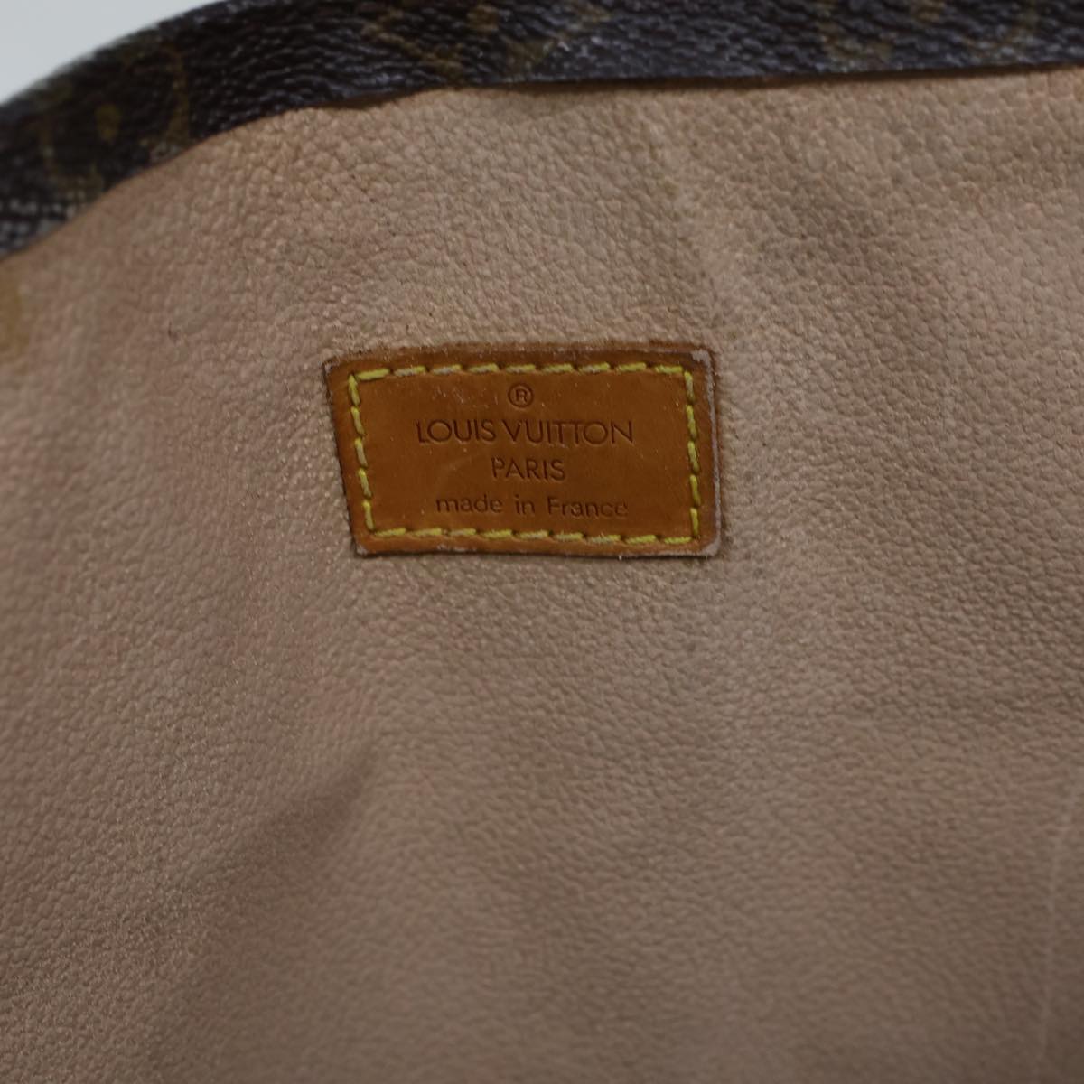 LOUIS VUITTON Monogram Sac Plat Hand Bag M51140 LV 72455