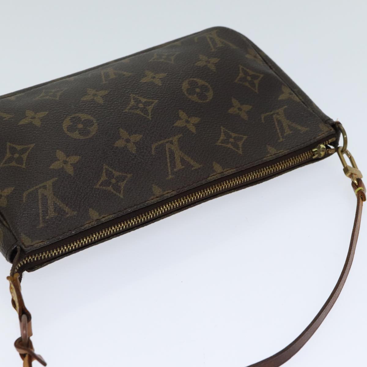 LOUIS VUITTON Monogram Pochette Accessoires Pouch M51980 LV 72473
