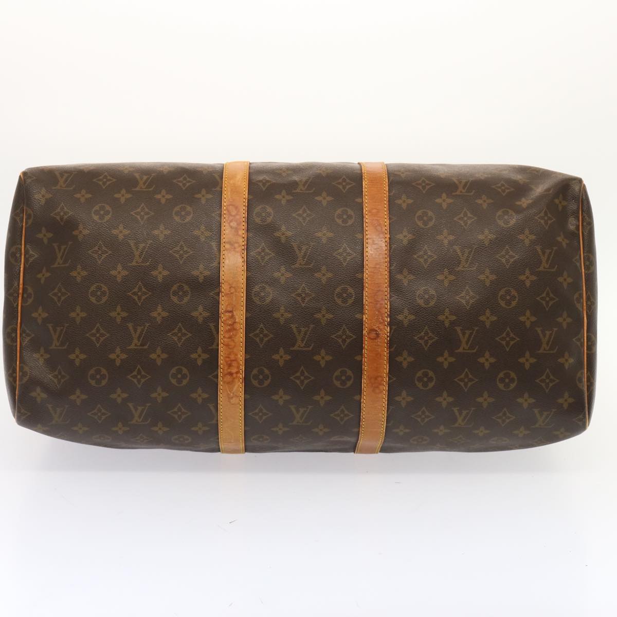 LOUIS VUITTON Monogram Keepall 55 Boston Bag M41424 LV 72487