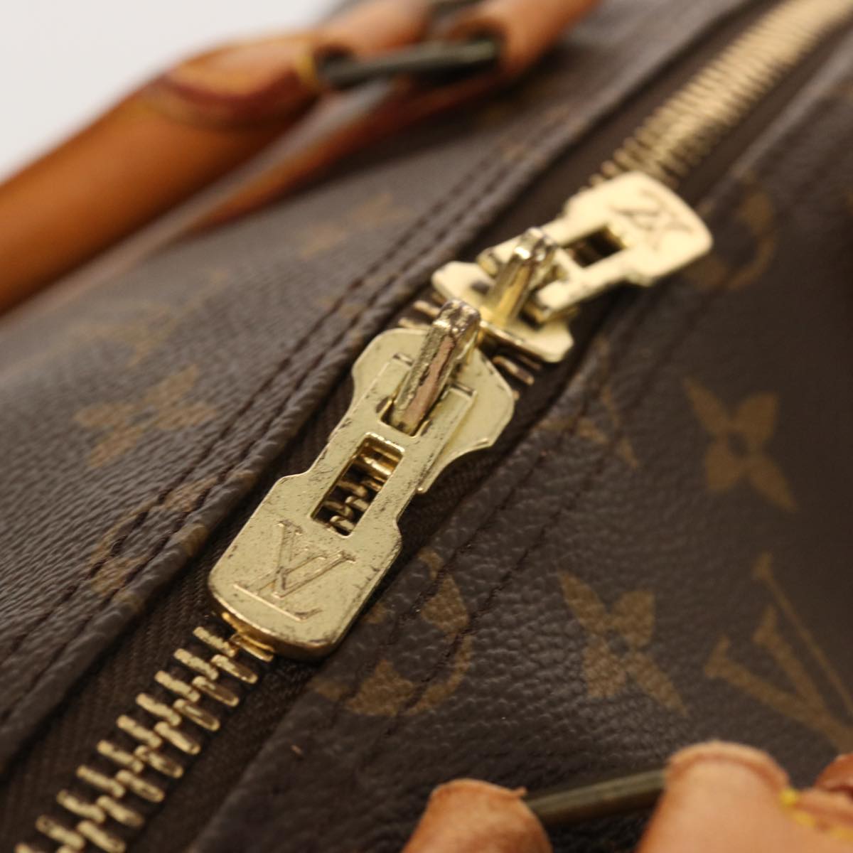 LOUIS VUITTON Monogram Keepall 55 Boston Bag M41424 LV 72487