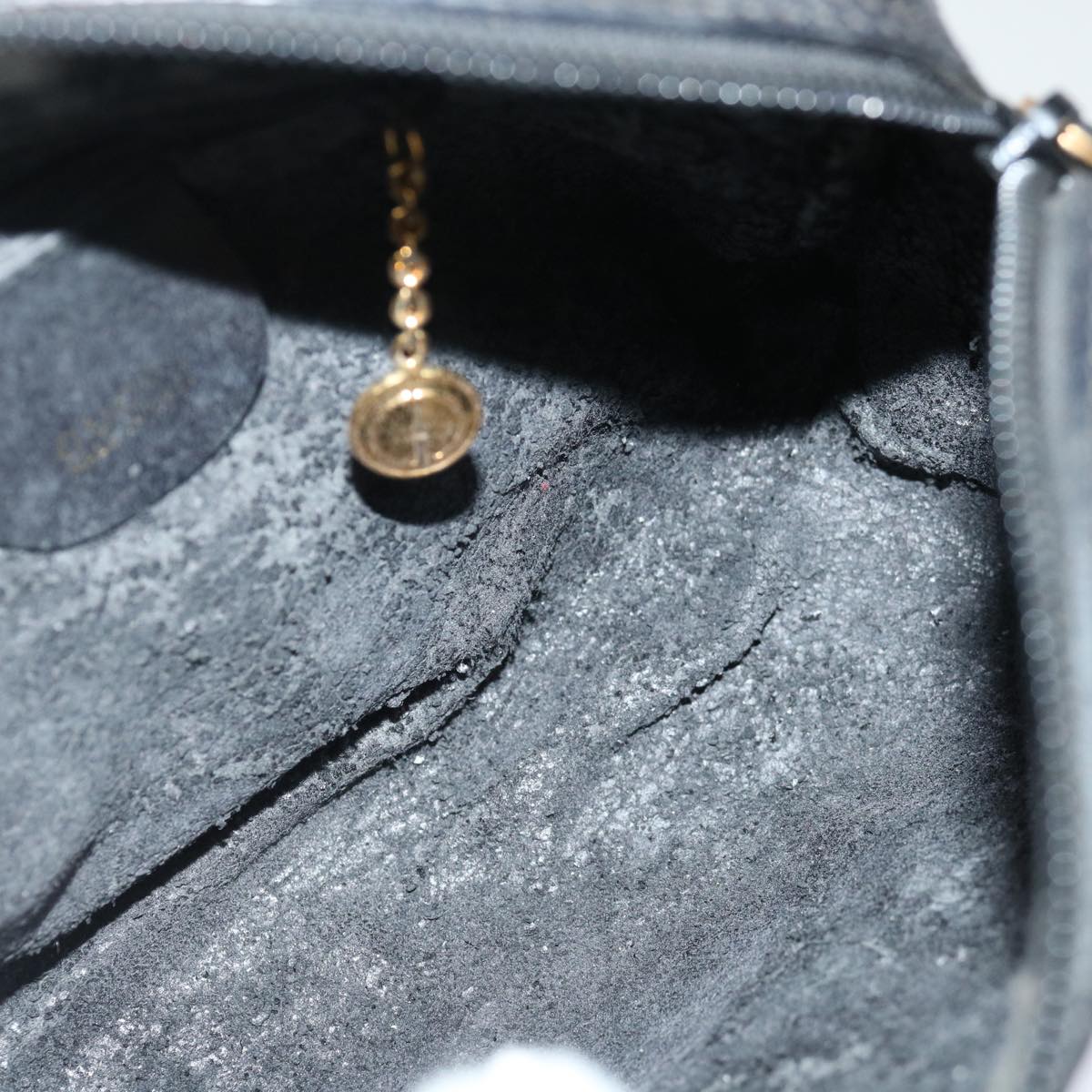 GUCCI GG Canvas Mini Hand Bag Black 72488