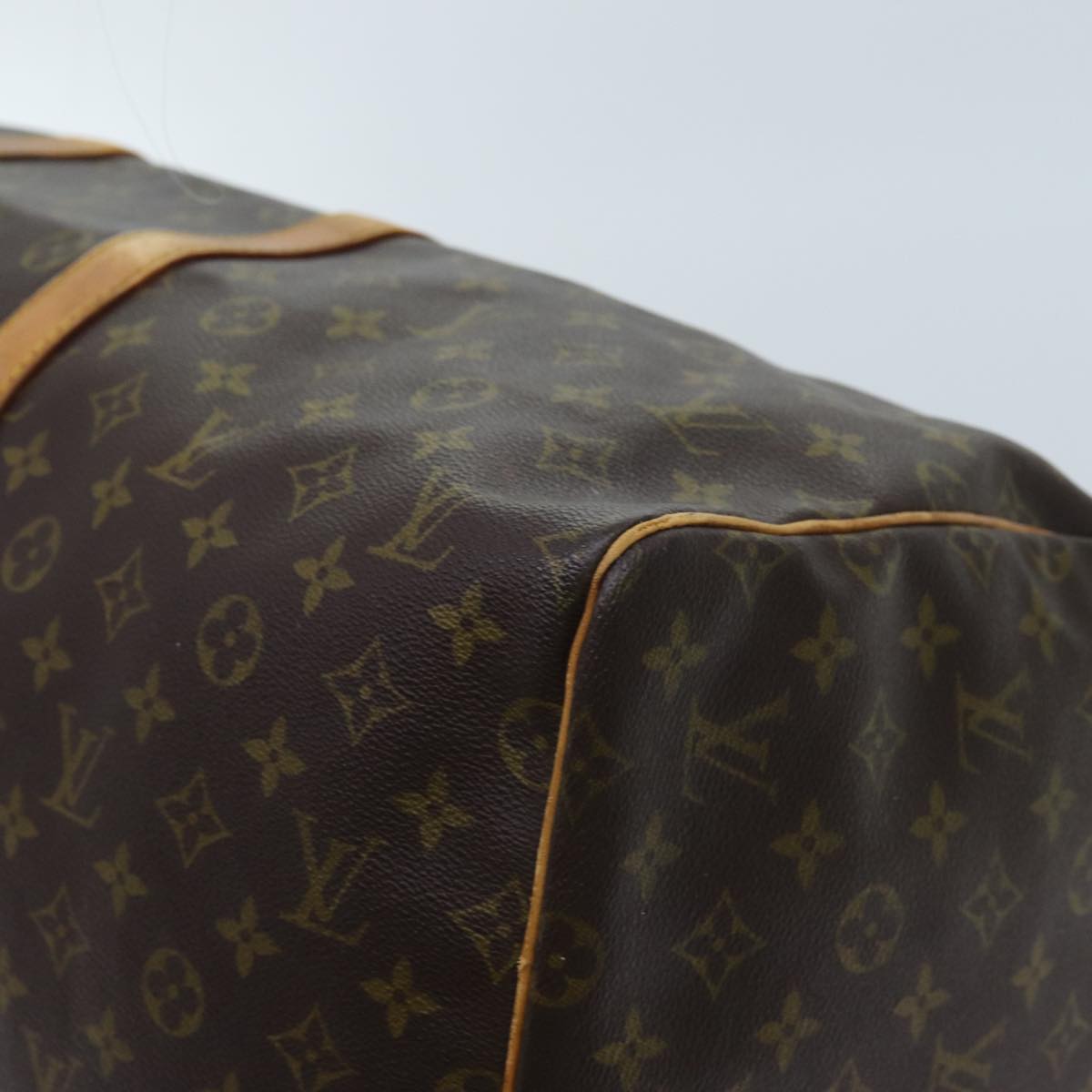 LOUIS VUITTON Monogram Keepall 55 Boston Bag Vintage M41424 LV 72492