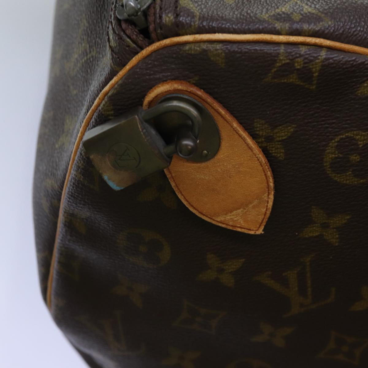 LOUIS VUITTON Monogram Keepall 55 Boston Bag Vintage M41424 LV 72492