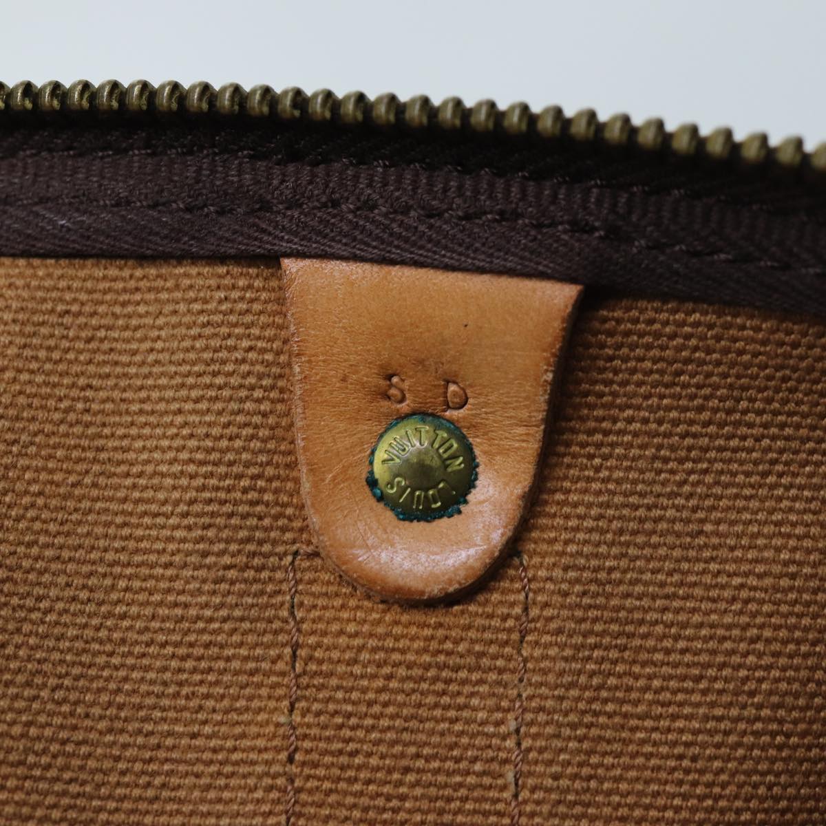 LOUIS VUITTON Monogram Keepall 55 Boston Bag Vintage M41424 LV 72492
