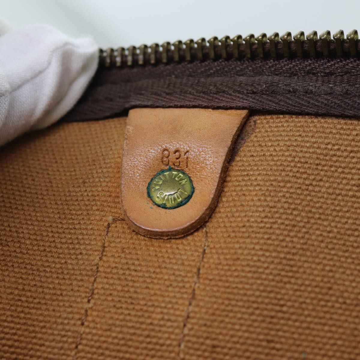 LOUIS VUITTON Monogram Keepall 55 Boston Bag Vintage M41424 LV 72492