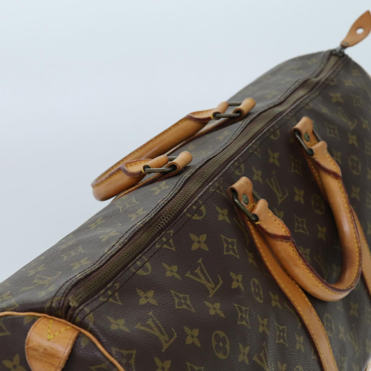 LOUIS VUITTON Monogram Keepall 55 Boston Bag Vintage M41424 LV 72492