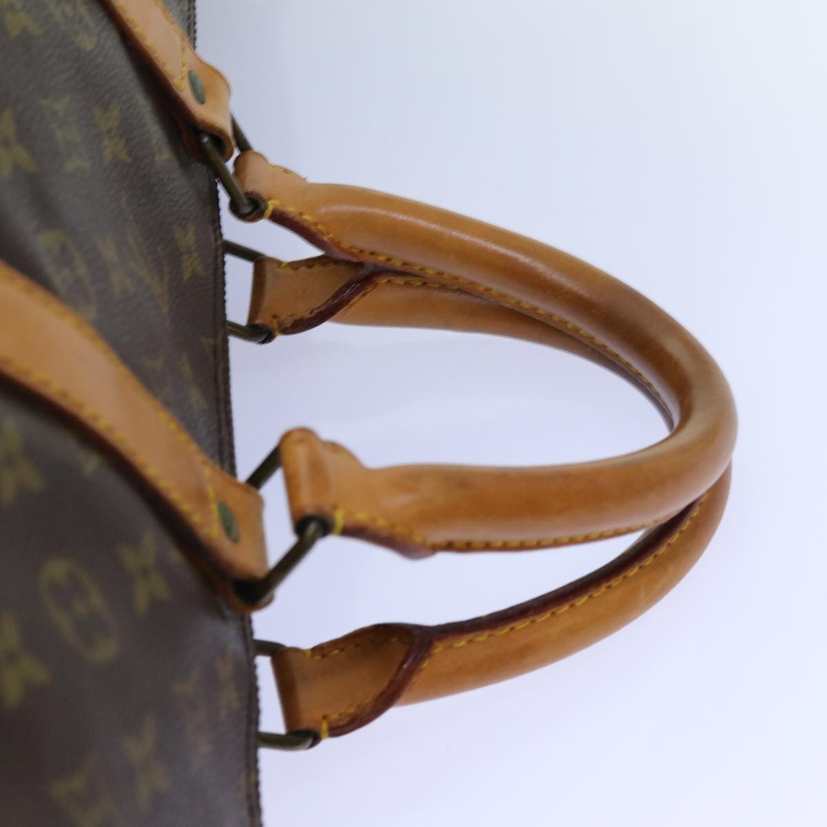 LOUIS VUITTON Monogram Keepall 55 Boston Bag Vintage M41424 LV 72492