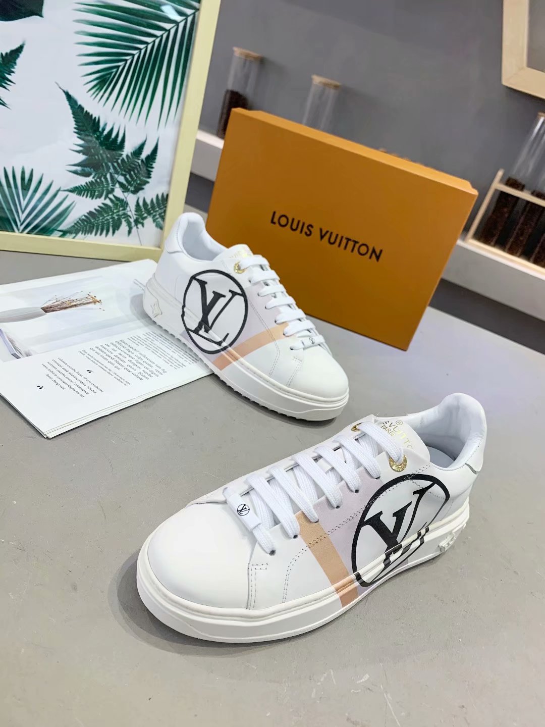 GLM - LUV Time Out Red White Sneaker