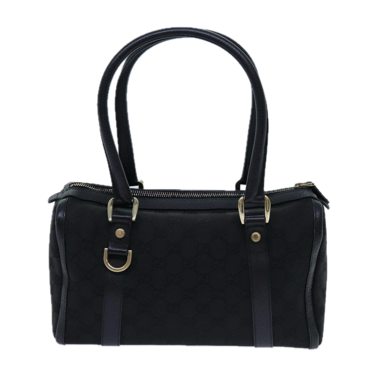 GUCCI GG Canvas Shoulder Bag Black 72519