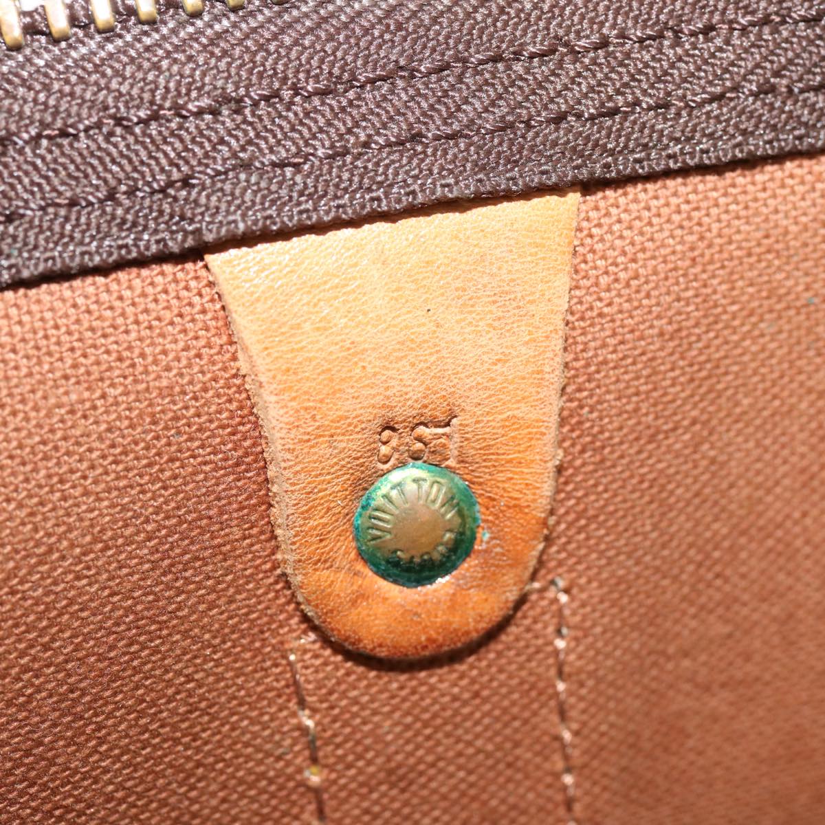 LOUIS VUITTON Monogram Keepall 50 Boston Bag M41426 LV 72538
