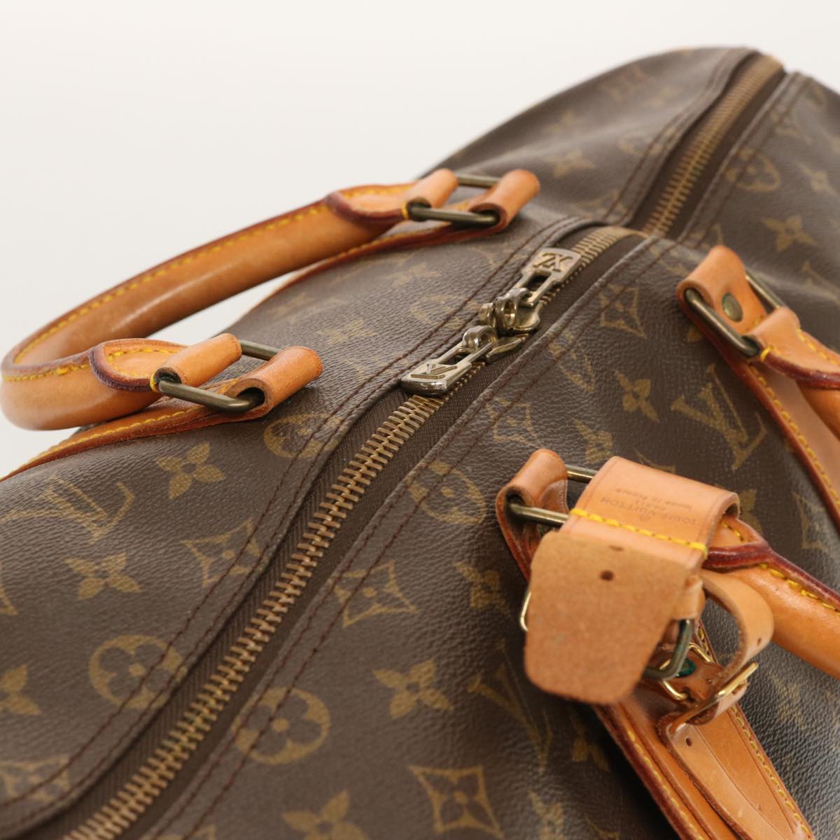 LOUIS VUITTON Monogram Keepall 50 Boston Bag M41426 LV 72538
