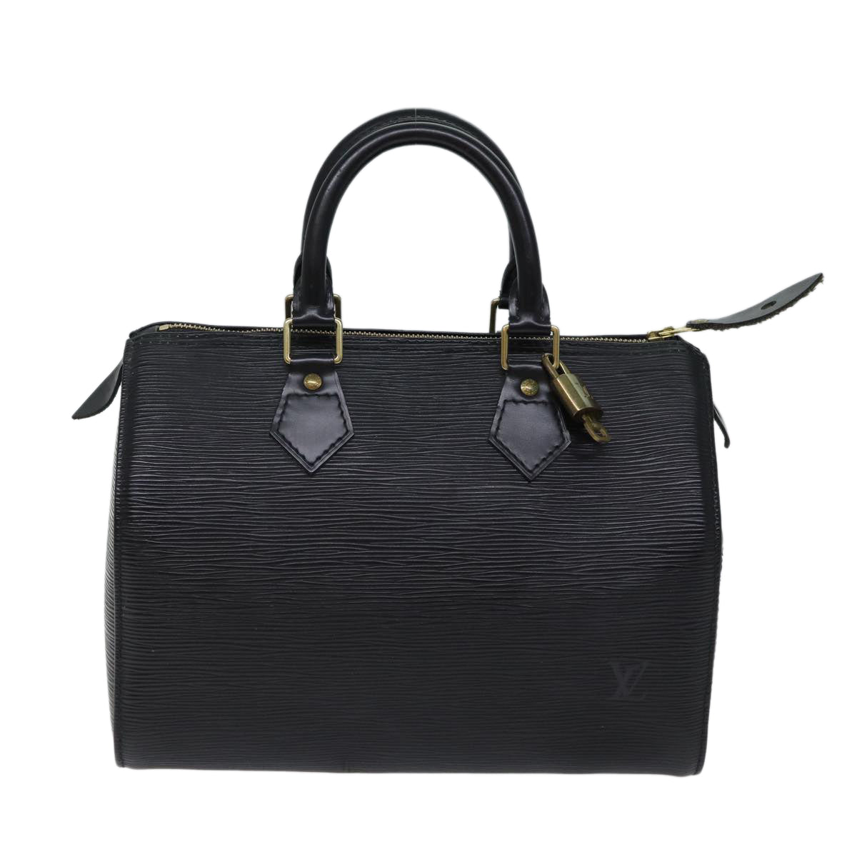 LOUIS VUITTON Epi Speedy 25 Hand Bag Black M43012 LV 72561