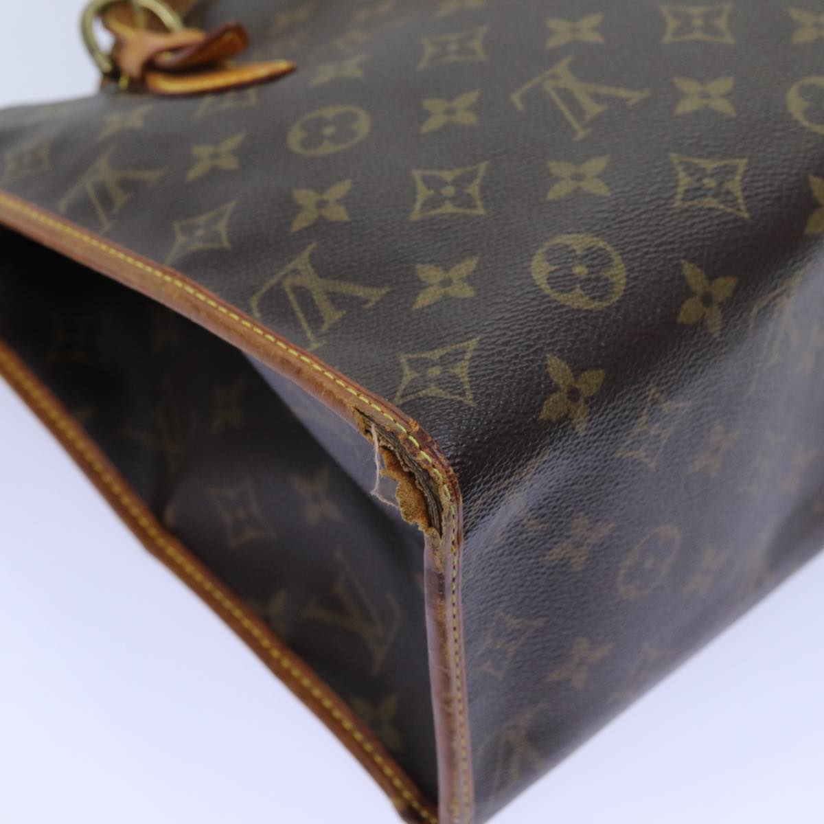 LOUIS VUITTON Monogram Popincourt Haut Hand Bag M40007 LV 72567