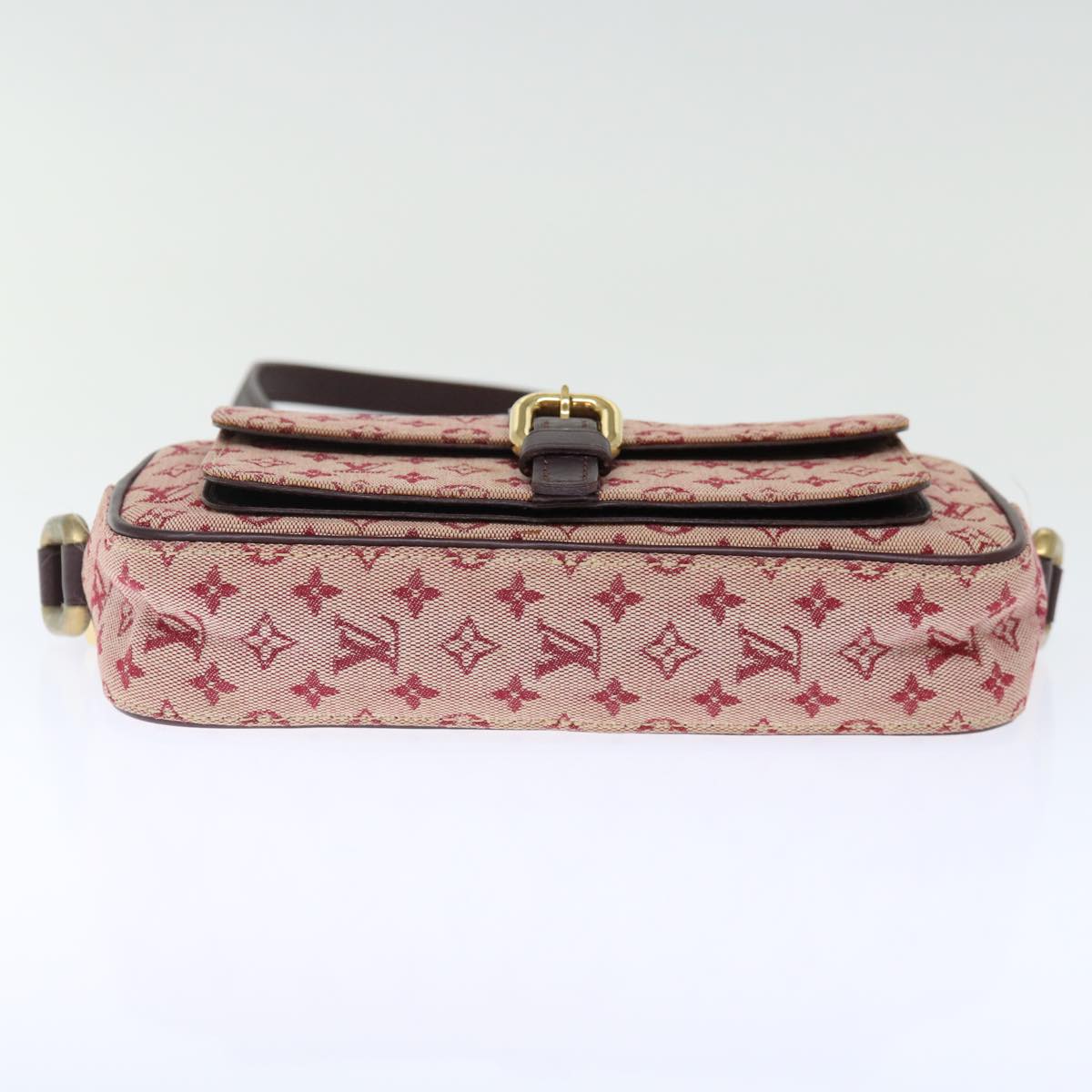 LOUIS VUITTON Monogram Mini Juliet MM Shoulder Bag Red M92219 LV 72590