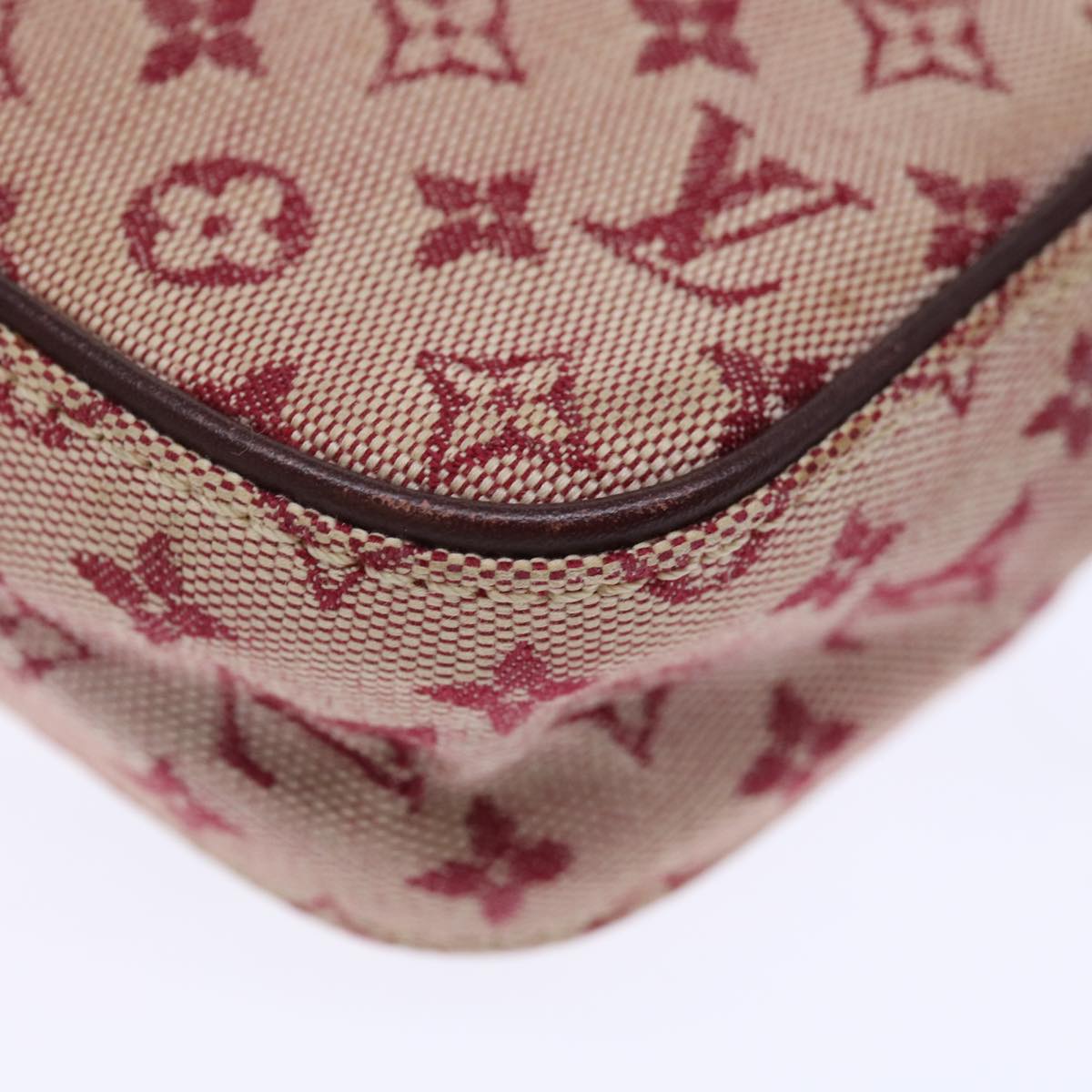 LOUIS VUITTON Monogram Mini Juliet MM Shoulder Bag Red M92219 LV 72590