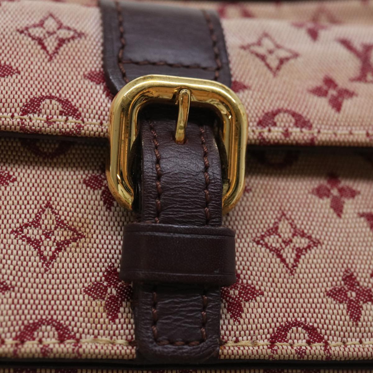 LOUIS VUITTON Monogram Mini Juliet MM Shoulder Bag Red M92219 LV 72590