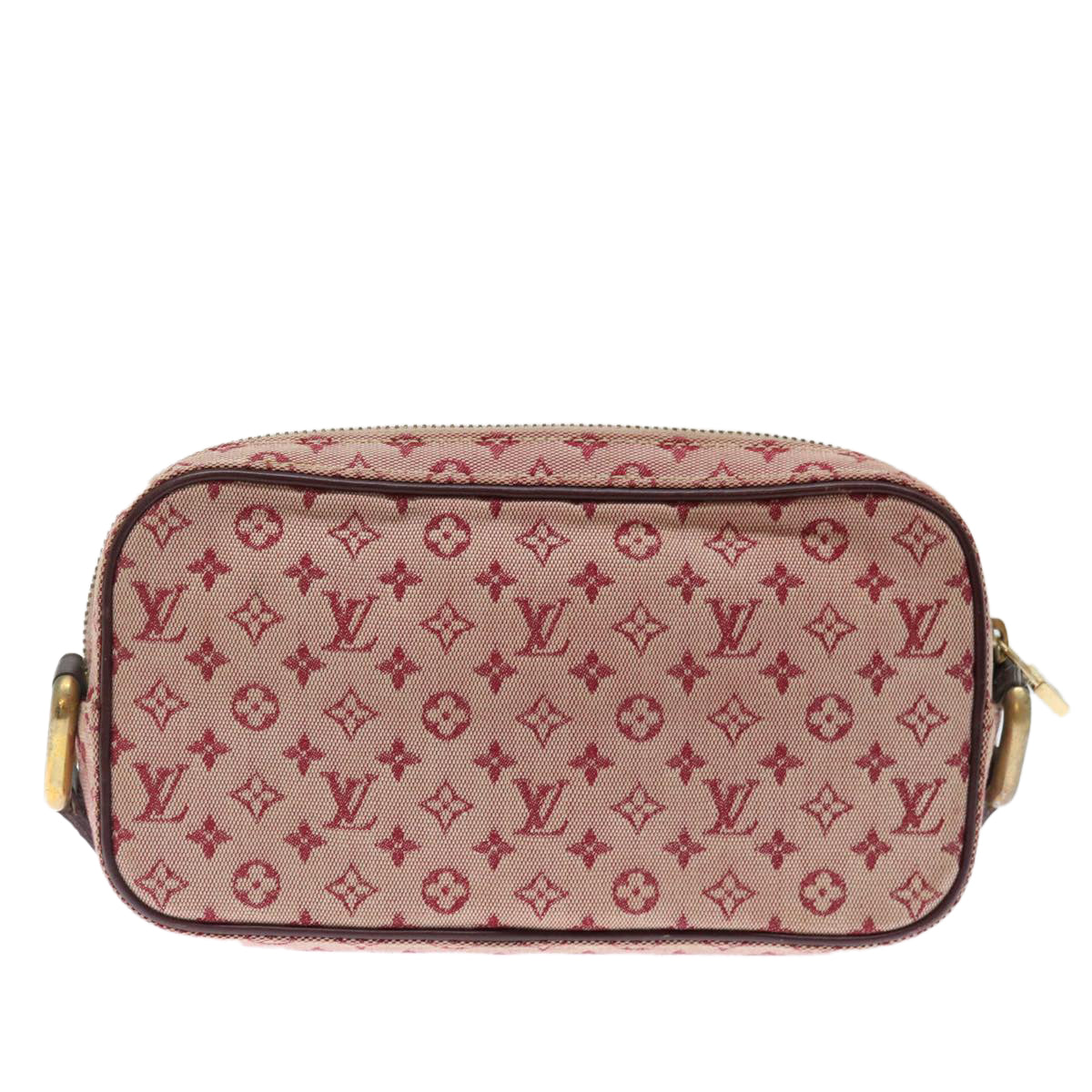 LOUIS VUITTON Monogram Mini Juliet MM Shoulder Bag Red M92219 LV 72590